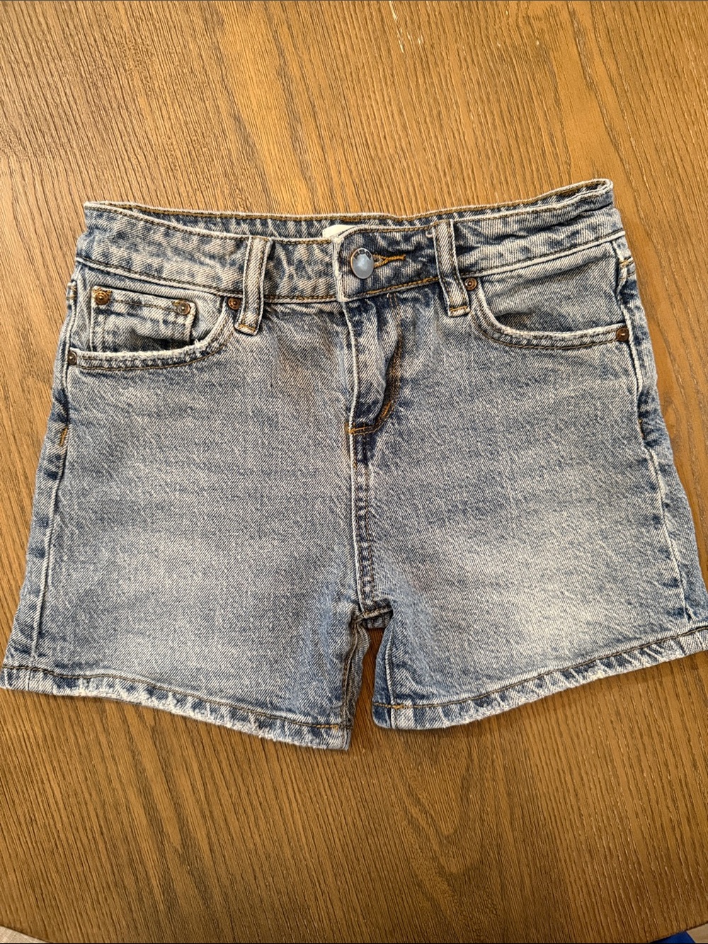 RSQ Girls Light Wash Denim Jean Shorts
